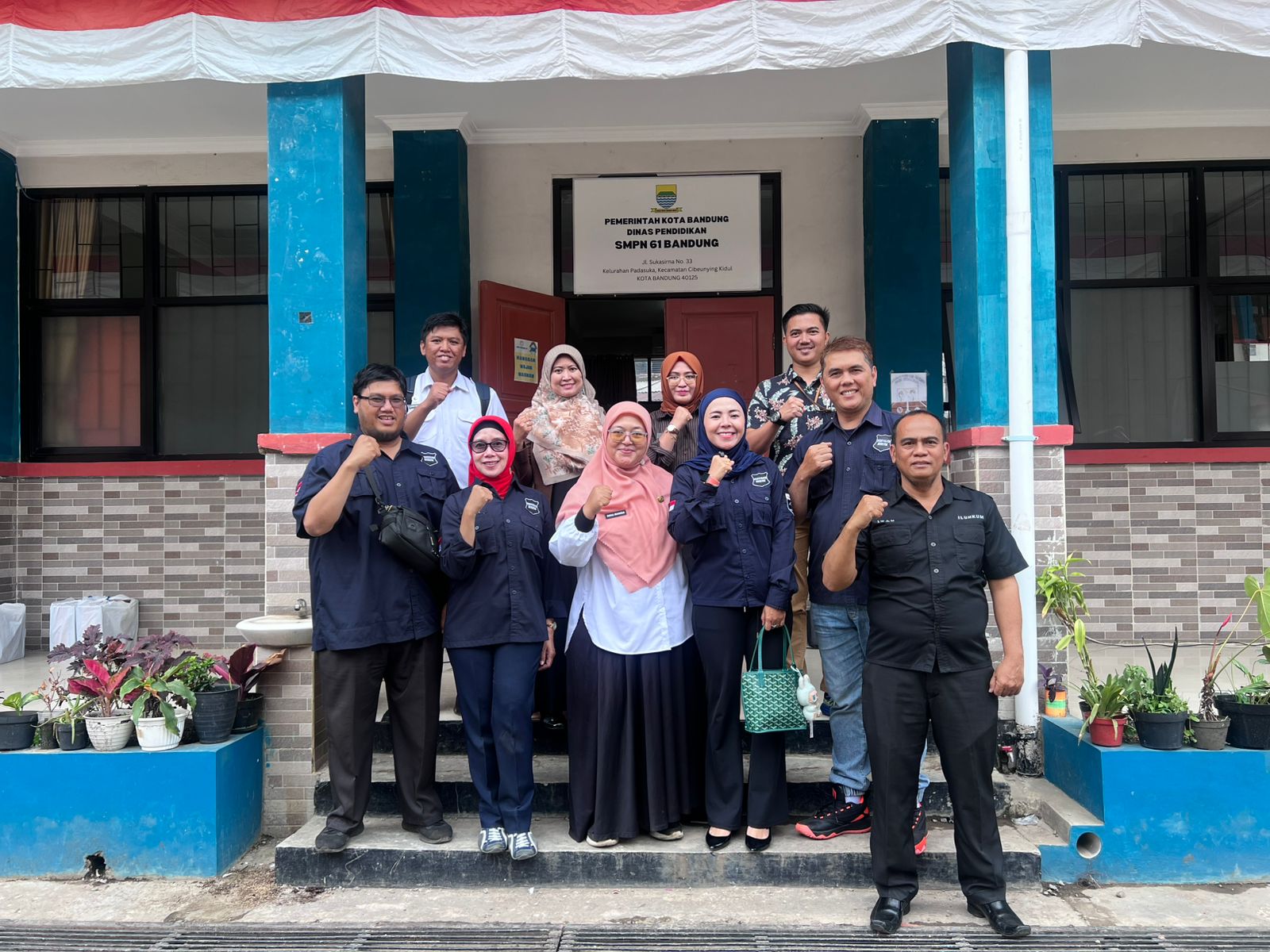 Dukung Generasi Melek Hukum, Kemenkum Jabar Tanamkan Nilai HAM di SMPN 61 Bandung